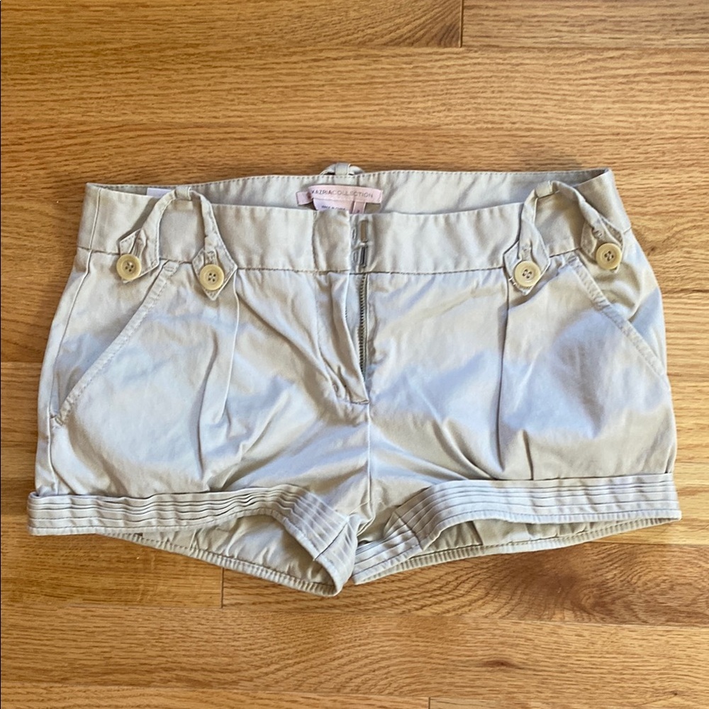 BCBGMaxAzria Tan Bubble Shorts